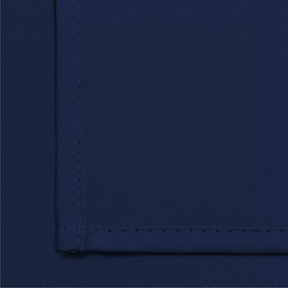 Yakamok Blackout Curtains Room Darkening Thermal Insulated Window Panels,Solid Grommet Top Drapes for Bedroom/Living Room(70Wx84L, Navy Blue, 2 Panels)