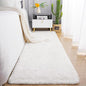 Chicrug Soft Runner Rugs for Bedroom Living Room Plush Fluffy Rug 2x8 Feet, Shag Furry Runner Carpet Non Shedding for Nursery Children Kids Girls Room Home Decorative, Cream