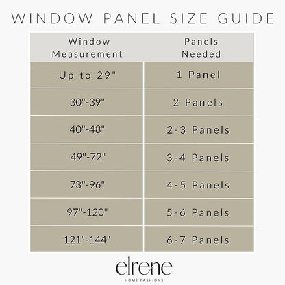 Elrene Home Fashions Farmhouse Living Grainger Buffalo-Check Blackout Window Curtain, Living Room and Bedroom Drape with Rod Pocket Tabs, 52" x 84", Indigo, 1 Panel