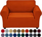 Joccun Stretch Chair Couch Cover,1-Piece Sofa Slipcover Spandex Jacquard Fabric Sofa Covers with Elastic Bottom,Furniture Protector for Dogs,Cats,Kids(Armchair,Pureed Pumpkin)