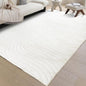 Washable Area Rugs 5x7 Rugs for Living Room Cream Faux Rabbit Fur Rug for Bedroom Faux Sheepskin Rug Teen Room Home Décor (Cream, 5x7)…