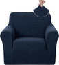 U-NICE HOME Recliner Chair Covers Stretch Couch Cover Sofa Cover Sofa Slipcover Furniture Protector for Chair Cover Pet Friendly(Armchair, Navy)