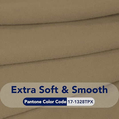 PureFit Super Stretch Chair Sofa Slipcover – Spandex Non Slip Soft Couch Sofa Cover, Washable Furniture Protector with Non Skid Foam and Elastic Bottom for Kids, Pets （Chair, Tan）