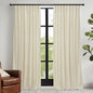 RYB HOME Beige Velvet Curtains 72 inches with Hook Belt, Soft Fabric Room Darkening Thermal Insulated Luxurious Home Decor Curtains for Living Room Bedroom, W 52" x L 72", 2 Panels Set