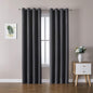 ChrisDowa Blackout Curtains 108 Inches Long 2 Panels Set for Living Room, Grommet Thermal Insulated Room Darkening Curtains for Bedroom (Dark Grey, 52 x 108 Inch)