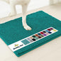 Muddy Mat® | Super Absorbent Door Mat Indoor, Microfiber Quick Dry Chenille Entryway Rug, Non-Slip Front Door Mat, Indoor Mats for Entryway, Machine Washable Pet Rug, Teal 19"x30"