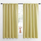 NICETOWN Blackout Curtains for Living Curtains, Paler Yellow, Set of 2, 52 by 63 Inch, Window Treatment Blackout Curtain Panels, Home Decor Thermal Insulated Solid Drapes for Bedroom