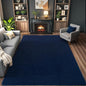 AROGAN Modern Shag Area Rug for Living Room, 5x7 Feet Washable Rugs for Bedroom, Indoor Floor Carpet, Plush Memory Foam Bedside Rugs for Kids Girls Teens Low Pile, Navy Blue