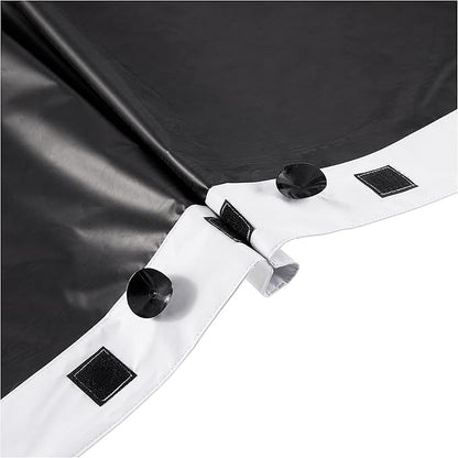 Amazon Basics Portable Room Darkening Light Blocking Blackout Curtain Shade with Suction Cups, 100% Polyester, 50"W x 78"L,White, 1-Pack
