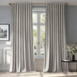 MIULEE Silver Gray Velvet Curtains 84 inches - Luxury Blackout Curtains for Bedroom Living Room Thermal Insulated Super Soft Window Drapes Rod Pocket & Back Tab, W52 x L84 inches, 2 Panels