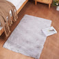 Ghouse Ultra Soft Faux Rabbit Fur Rug 2x3, Machine Washable Area Rugs for Bedroom Fluffy Rugs for Living Room, no-Shedding Carpet Sheepskin Rug Grey