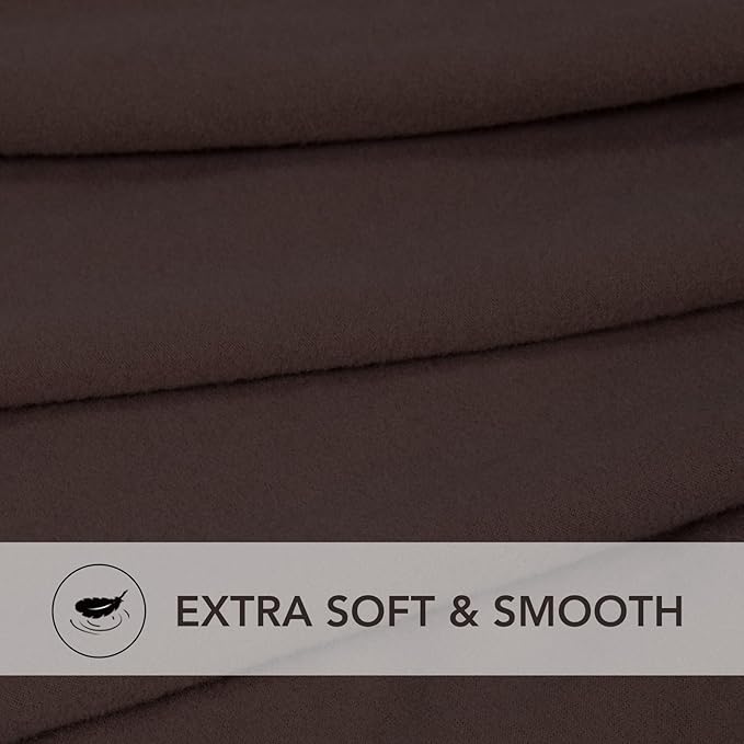 PureFit Super Stretch Sofa Slipcover – Spandex Non Slip Soft Couch Sofa Cover, Washable Furniture Protector with Non Skid Foam and Elastic Bottom for Kids, Pets (Oversized Loveseat, Chocolate)