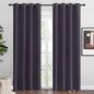 NICETOWN Greyish Purple Blackout Curtains 86 inches Length for Living Room, 2 Panels, 55" Wide, Thermal Insulated Long Drapes for Large Window