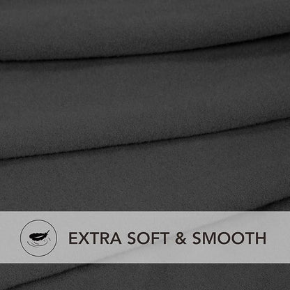 PureFit Super Stretch Sofa Slipcover – Spandex Non Slip Soft Couch Sofa Cover, Washable Furniture Protector with Non Skid Foam and Elastic Bottom for Kids, Pets (Oversized Loveseat, Dark Gray)