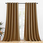 NICETOWN Blackout Curtain Panels for Bedroom, 2 Panels, W70 x L95-inch, Royal Blue, Thermal Insulated Grommet Top Blackout Draperies and Drapes for Basement