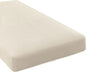 H.VERSAILTEX Super Stretch Individual Chaise Cover Sectional Couch Covers for L Shaped Sofa Both Left/Right Featuring Thick Jacquard Textured Twill Fabric (1 Piece Chaise Cover, Natural)
