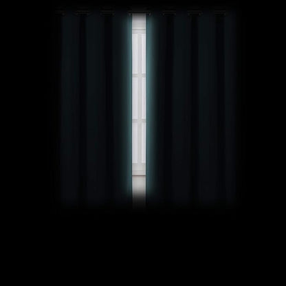 LEMOMO Sea Teal Blackout Curtains 66 x 63 Inch Length/Set of 2 Curtain Panels/Thermal Insulated Room Darkening Blackout Curtains for Bedroom