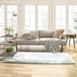 Ashler faux fur rug, Fluffy Shaggy Area Rug Ultra Soft 2.2 x 6 Feet Rectangle Fur Rug, Light Blue Fuzzy Rug Machine Washable Shag Rug, Nursery Decor Throw Rugs for Bedroom, kids room, Living Room