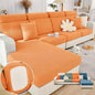 Soothing Home Sofa Covers, Sofa Hero Covers, Wear-Resistant Universal Couch Covers Washable Stretch Sectional Couch Cushion Covers (Orange,Back Cover M)