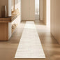 2x10 Runner Rug Non-Slip，Modern Abstract 10ft Washable Runner Rugs for Hallways, Ultra-Thin Long Kitchen Rug Runners,Stain Resistant Floor Carpet for Bedroom,Laundry Room,Entryway（Beige,2'x10'）