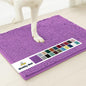 Muddy Mat® | Super Absorbent Door Mat Indoor, Microfiber Quick Dry Chenille Entryway Rug, Non-Slip Front Door Mat, Indoor Mats for Entryway, Machine Washable Pet Rug, Purple 18"x28"
