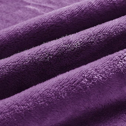 BEDELITE Fleece Blanket Purple Throw Blanket for Couch & Bed, Luxury Plush Cozy Fuzzy Blanket 50" x 70", Super Soft Warm Lightweight Fall Throw Blanket for Travel Camping