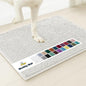 Muddy Mat® | Super Absorbent Door Mat Indoor, Microfiber Quick Dry Chenille Entryway Rug, Non-Slip Front Door Mat, Indoor Mats for Entryway, Machine Washable Pet Rug, White 16"x24"