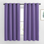 NICETOWN Blackout Curtains 63 inches Long, Grommet Window Treatment Energy Saving Thermal Drapes Room Darkening for Living Room/Bedroom, 2 Panels, W46 x L63, Lilac Purple