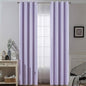 Yakamok Lilac Blackout Curtains 84 Inch Length Room Darkening Thermal Insulated Grommet Window Treatment Drapes Curtain for Bedroom Living Room 52" W x 84" L (Set of 2 Panels,Lavender)