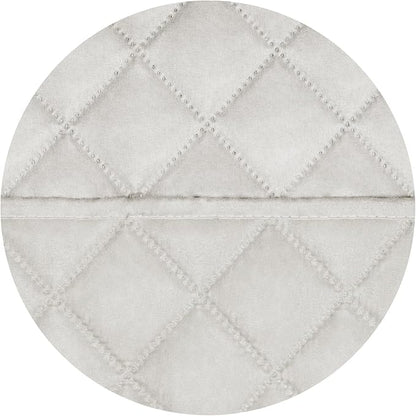 PureFit Reversible Quilted Sofa Cover, Water Resistant Slipcover Furniture Protector, Washable Couch Cover with Non Slip and Elastic Straps for Kids, Dogs, Pets (Oversized Loveseat, Ivory/Ivory)