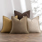 MIULEE Neutral Gold/Brown Linen Pillow Covers Pack of 4 Decorative Natural Throw Pillow Covers Soft Accent Boho Farmhouse Couch Pillowcases Modern Spring Decors for Living Room Bed Sofa 20x20 Inch