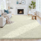 6x9 Area Rugs for Living Room Rug: Soft Fluffy Shag Cream White Rugs for Bedroom, Non-Slip Large Fuzzy Plush Rug Indoor Floor Carpet for Nursery Kids Boys Girl Room, Dorms, Playroom, Modern Home Decor