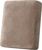 H.VERSAILTEX Velvet Stretch Couch Cushion Cover Plush Cushion Slipcover for Chair Cushion Furniture Protector Seat Cushion Sofa Cover (1 Piece Armchair Cushion Covers, Taupe)