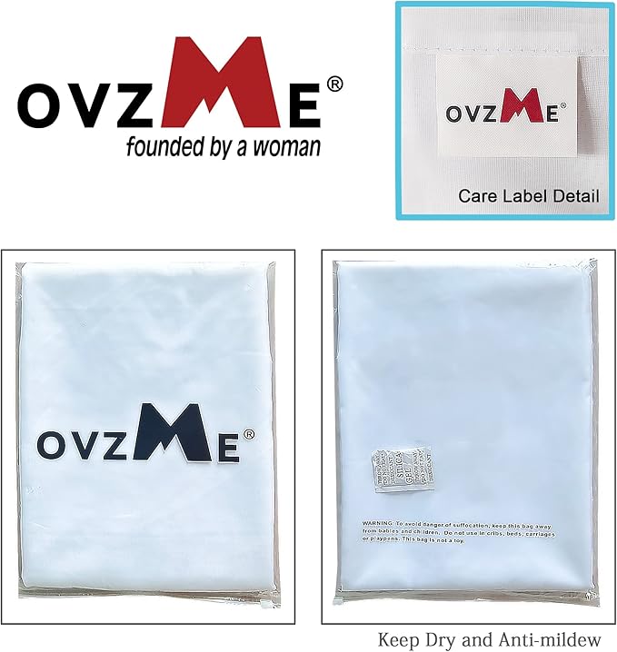 OVZME Grey Sheer Curtains - 96" Inch Length 2 Panels Set, Light Filtering Soft Rod Pocket Voile Drapes for Living Room/Bedroom, Each 42" W x 96" L
