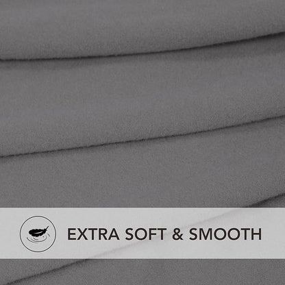 PureFit Super Stretch Sofa Slipcover – Spandex Non Slip Soft Couch Sofa Cover, Washable Furniture Protector with Non Skid Foam and Elastic Bottom for Kids, Pets (Oversized, Light Gray)