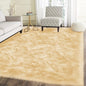 Latepis Yellow Area Rug for Living Room 6x9 Faux Fur Fluffy Rug Washable Sheepskin Rugs for Bedroom Boho Furry Rugs, Rectangle