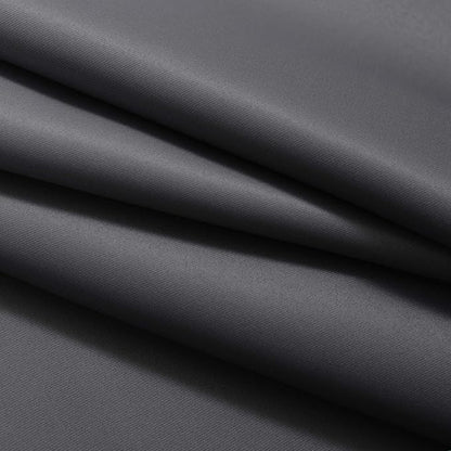 Yakamok Greyish White and Black Ombre Curtains for Bedroom, Light Blocking Gradient Color Drapes, Room Darkening Thermal Insulated Grommet Window Curtains for Living Room(Black, 2 Panels, 70x84 Inch)