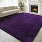 8x10 Fluffy Area Rugs for Living Room,Shag Area Rug for Bedroom,Soft Purple Fuzzy Rug Non-Shedding Indoor Plush Carpet for Kids Bedroom Nursery Home Decor