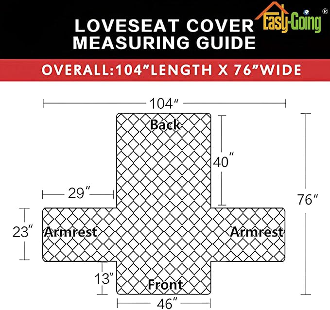 Easy-Going Reversible Loveseat Couch Cover for 2 Cushion Couch Sofa Cover for Dogs Water Resistant Furniture Protector with Foam Sticks Elastic Straps for Pet (Loveseat, Greyish Green/Beige)