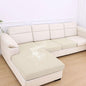 hyha Waterproof Couch Cushion Covers for Pets, Non Slip Sofa Seat Cover for Dogs Washable, Soft Thick Stretch Jacquard Fabric, Sofa Slipcovers with Elastic Bottom (1 Chaise+2 Seater, Light Beige)