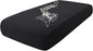 hyha Waterproof Couch Cushion Covers for Pets, Non Slip Sofa Seat Cover for Dogs Washable, Soft Thick Stretch Jacquard Fabric, Sofa Slipcovers with Elastic Bottom (1 Piece for Medium, Black)