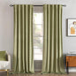 MIULEE Velvet Curtains 96 inches 2 Panels - Luxury Blackout Curtains for Bedroom Living Room Thermal Insulated Super Soft Window Drapes Rod Pocket & Back Tab, Sage Green, W52 x L96 inches