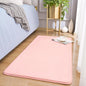 Amearea Modern Washable Runner Rugs, 2x4 Feet Pink Bedroom Runner Rug, Small Area Rugs for Bedroom Living Room, Non Slip Memory Foam Rug for Hallway Entryway Kids Boys Girls Room Laundry Room