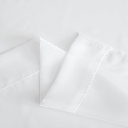 NICETOWN Voile Sheer Window Curtains 144 inch Extra Long, Grommet Elegant and Airy Drapes Translucent Window Treatments for Living Room/Bedroom, White, 2 Panels=108" Wide