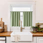 RYB HOME 100% Blackout Short Curtains for Small Window, Thermal Insulated Total Room Darkening Noise Reducing Curtains for Basement Bathroom RV Cars, 29 inches Wide by 30 inches Long, Sage Green