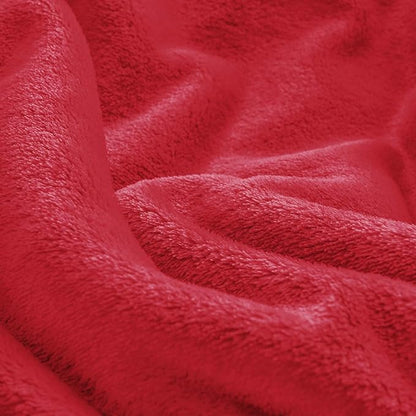 BEDELITE Big Fleece Blanket 120" x 120" (10' x 10'), Super Soft Fluffy Fuzzy Oversized King for Bed, Couch, Sofa, Camping, Extra Large Blanket Fits Your Whole Family, Red