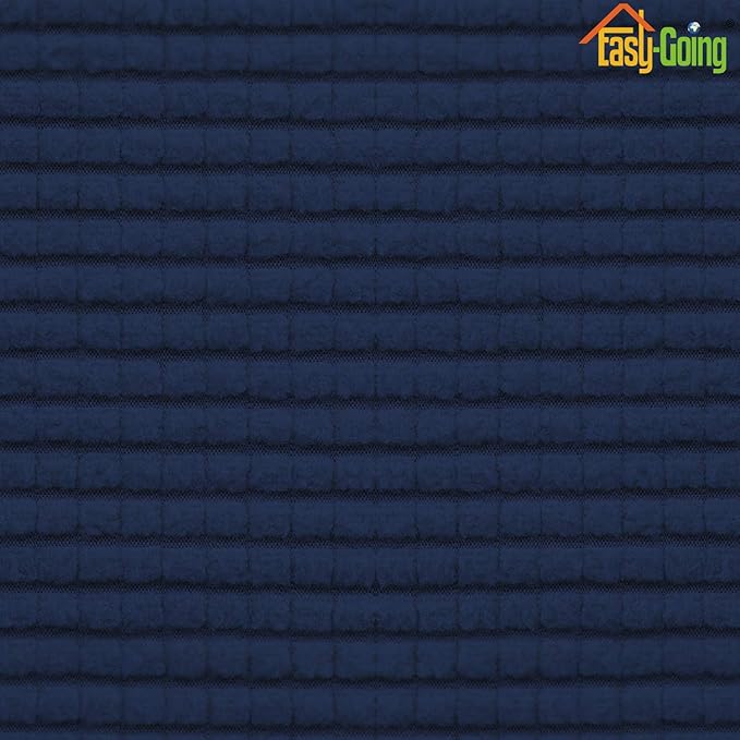 Easy-Going Stretch Cushion Cover Sofa Cushion Furniture Protector Sofa Seat Sofa slipcover Sofa Cover Soft Flexibility with Elastic Bottom(Oversized Sofa Cushion, Navy)