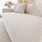 Soft Waterproof Chenille Cover Washable, Non Slip Sectional Sofa Covers for 3 Cushion Couch Sofa L Sharped Sofa Slipcover for Pets, Furniture Protector (1 PCS 36"x63" White)
