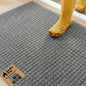 GORILLA GRIP® Ultra Absorbent Front Door Mat Outside Entrance, Traps Dirt and Moisture, HydroABSORB Indoor Outdoor Doormat Holds Up to 1.7 Cups Water, Stain and Fade Resistant Welcome Mat, 29x17, Grey