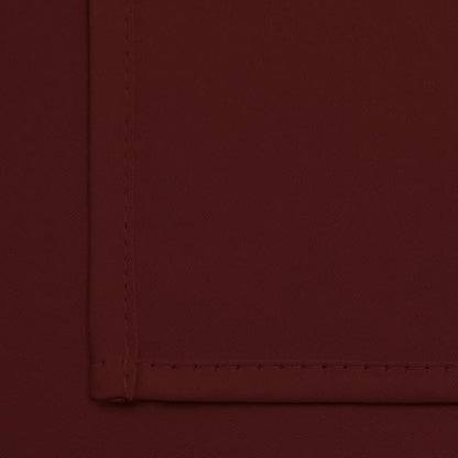 Yakamok Blackout Curtains for Bedroom, Thermal Insulated Blackout Window Curtains with Grommet Top for Living Room- Burgundy Red- 38W x 84L -2 Panels